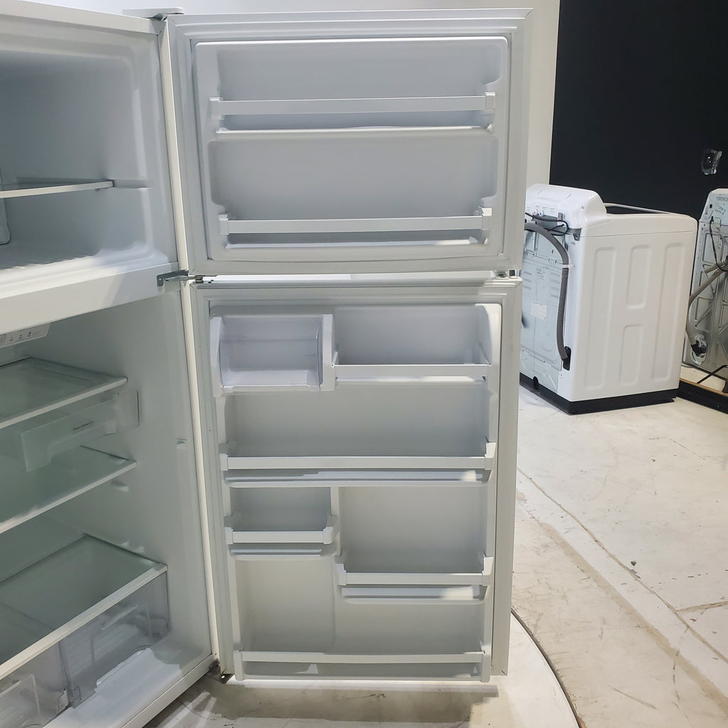 Pictures of 30 in. Wide White Whirlpool 18.2 cu. ft. Top Freezer Refrigerator with Icemaker - Certified Refurbished - Neu Appliance Outlet - Discount Appliance Outlet in Austin, Tx