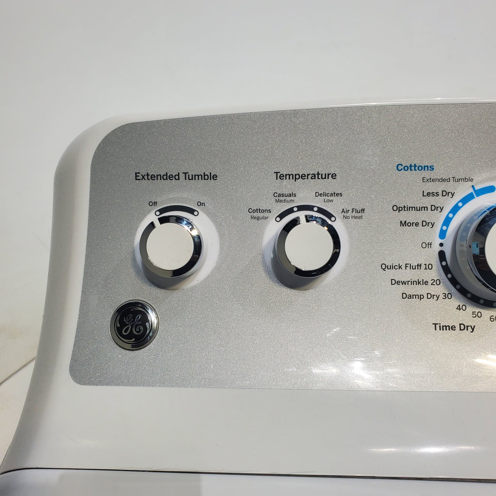 Pictures of ENERGY STAR GE  4.4 cu. ft. Top Load Washing Machine with Infusor Wash System and 7.2 cu. ft. Electric Dryer with HE Sensor Dry - Certified Refurbished - Neu Appliance Outlet - Discount Appliance Outlet in Austin, Tx