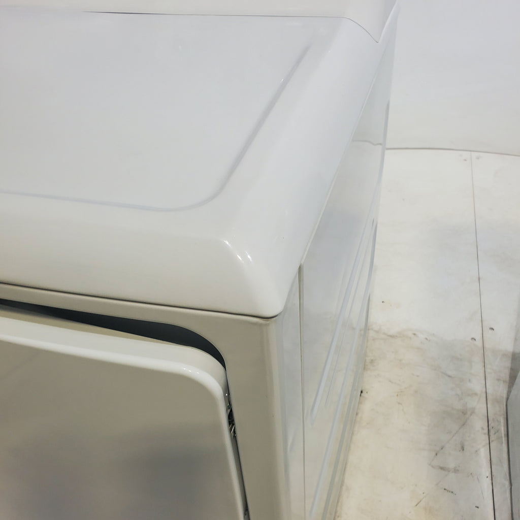 Pictures of ENERGY STAR GE  4.4 cu. ft. Top Load Washing Machine with Infusor Wash System and 7.2 cu. ft. Electric Dryer with HE Sensor Dry - Certified Refurbished - Neu Appliance Outlet - Discount Appliance Outlet in Austin, Tx