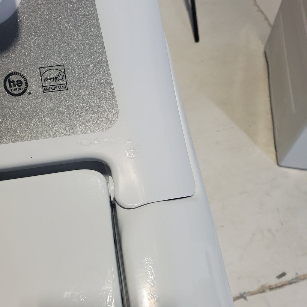 Pictures of ENERGY STAR GE  4.4 cu. ft. Top Load Washing Machine with Infusor Wash System and 7.2 cu. ft. Electric Dryer with HE Sensor Dry - Certified Refurbished - Neu Appliance Outlet - Discount Appliance Outlet in Austin, Tx