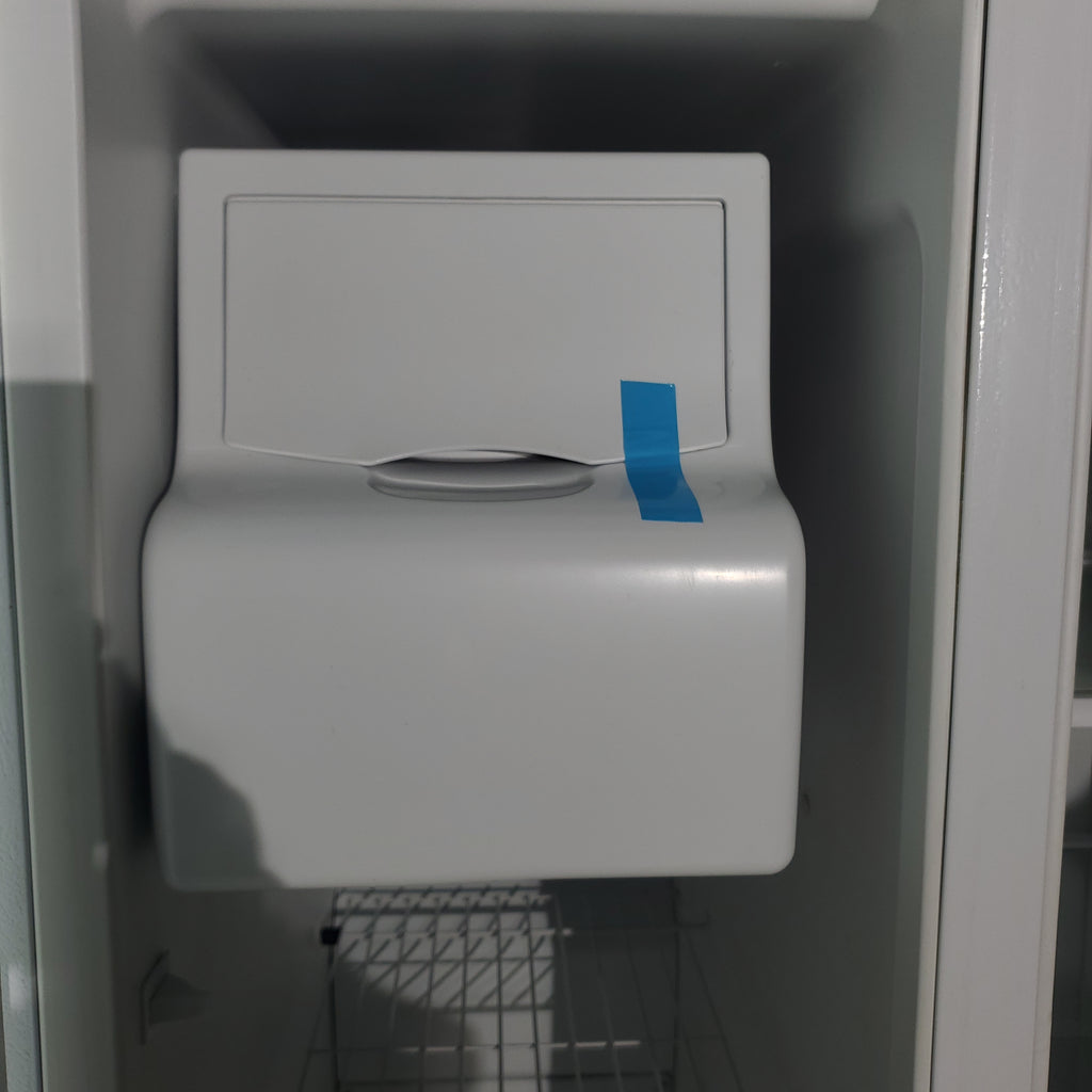 Pictures of White Frigidaire 25.6 cu. ft. Side by Side Refrigerator with External Water and Ice Dispenser - Certified Refurbished - Neu Appliance Outlet - Discount Appliance Outlet in Austin, Tx