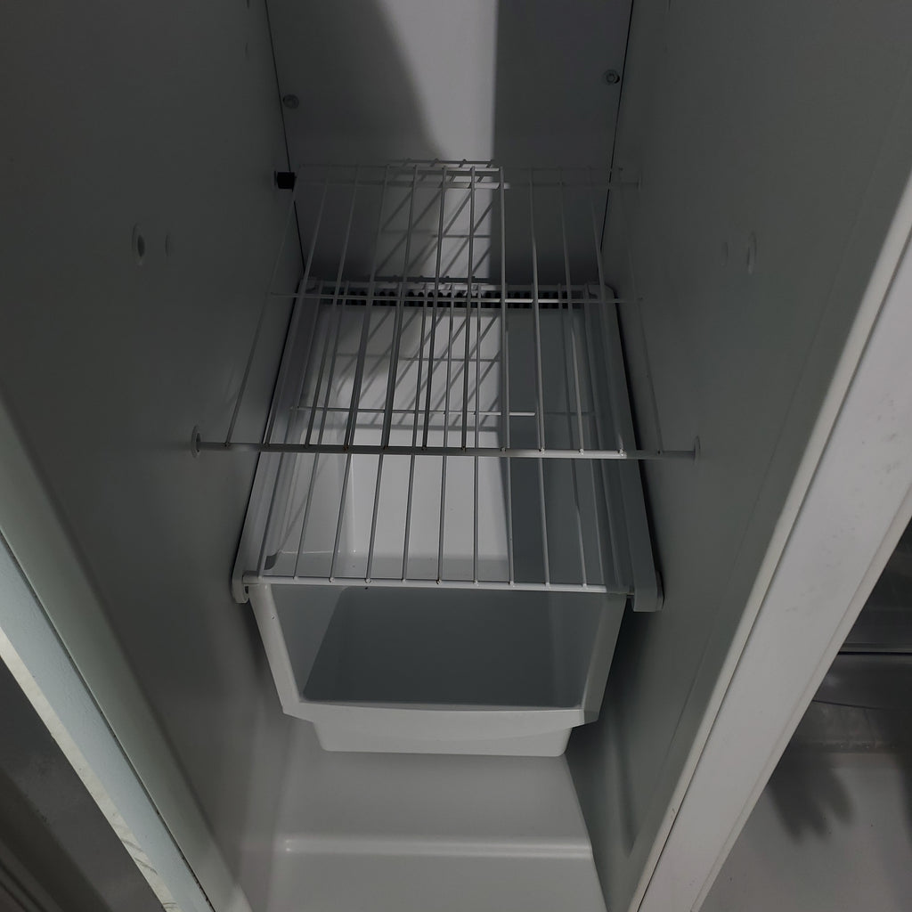 Pictures of White Frigidaire 25.6 cu. ft. Side by Side Refrigerator with External Water and Ice Dispenser - Certified Refurbished - Neu Appliance Outlet - Discount Appliance Outlet in Austin, Tx