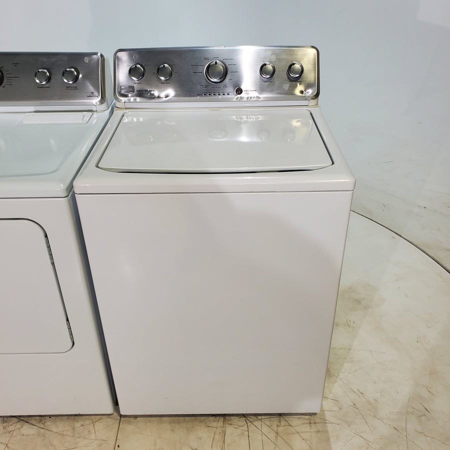 *Manager Special* Maytag ENERGY STAR 3.8 cu ft Top-Load Washing Machine with Self-Clean Feature and 7.0 cu. ft. Electric Dryer with IntelliDry Sensor - Certified Refurbished