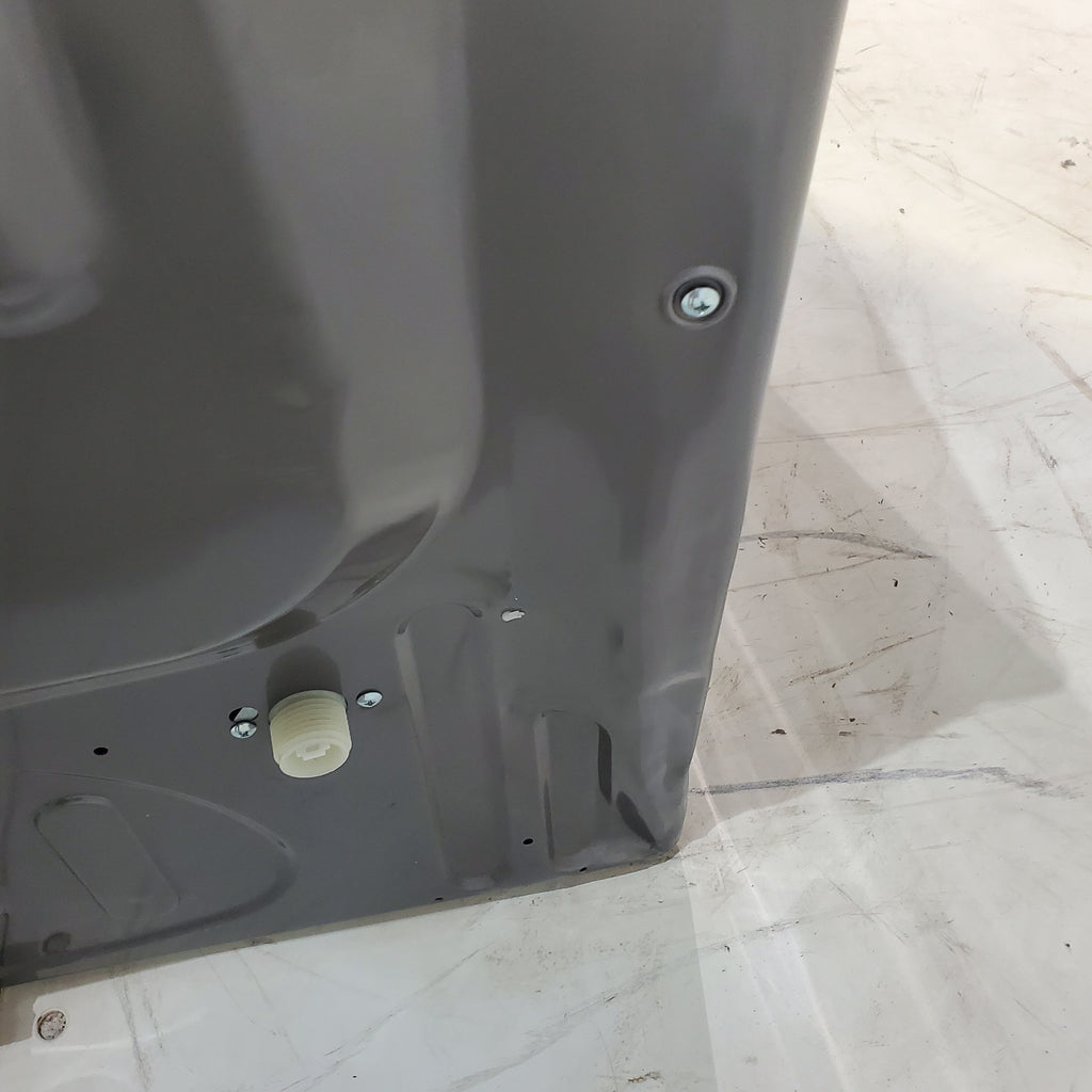 Pictures of Platinum Samsung 7.5 cu. ft. Front Load Electric Dryer with Steam - Scratch & Dent - Minor - Neu Appliance Outlet - Discount Appliance Outlet in Austin, Tx