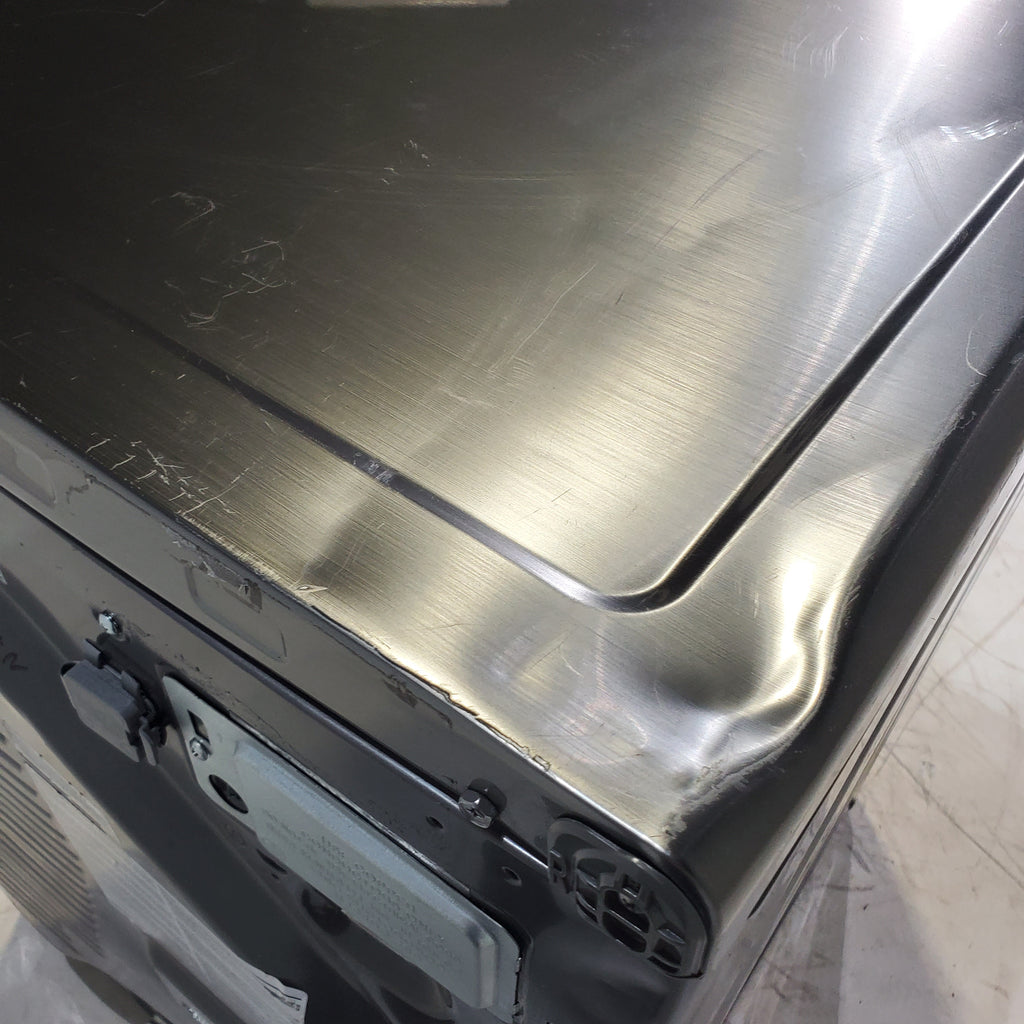 Pictures of Platinum Samsung 7.5 cu. ft. Front Load Electric Dryer with Steam - Scratch & Dent - Minor - Neu Appliance Outlet - Discount Appliance Outlet in Austin, Tx