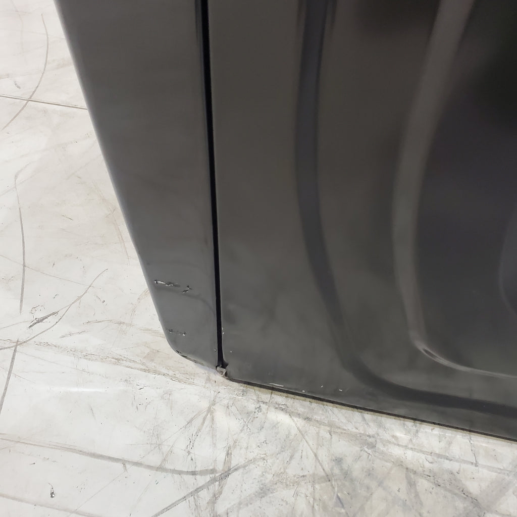 Pictures of Brushed Black ENERGY STAR Samsung 7.5 cu. ft. Frontload Electric Dryer with Steam - Scratch & Dent - Minor - Neu Appliance Outlet - Discount Appliance Outlet in Austin, Tx