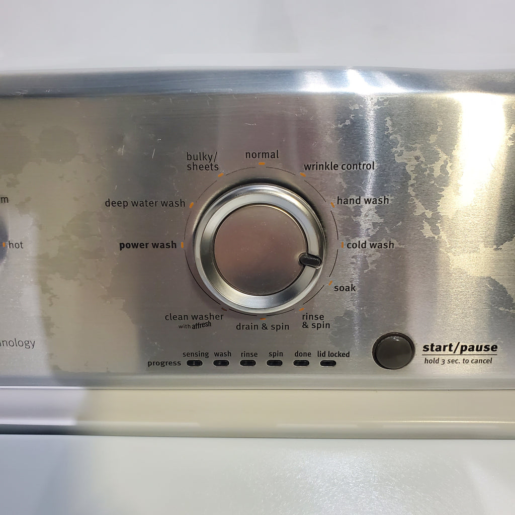 Pictures of Maytag ENERGY STAR 3.8 cu ft Top-Load Washing Machine with Self-Clean Feature - Certified Refurbished - Neu Appliance Outlet - Discount Appliance Outlet in Austin, Tx
