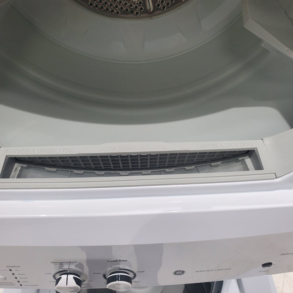 Pictures of GE 3.8 cu. ft. Laundry Center Washer and 5.9 cu. ft. Electric Dryer with Electro-Mechanical Rotary Dial Controls - Certified Refurbished - Neu Appliance Outlet - Discount Appliance Outlet in Austin, Tx
