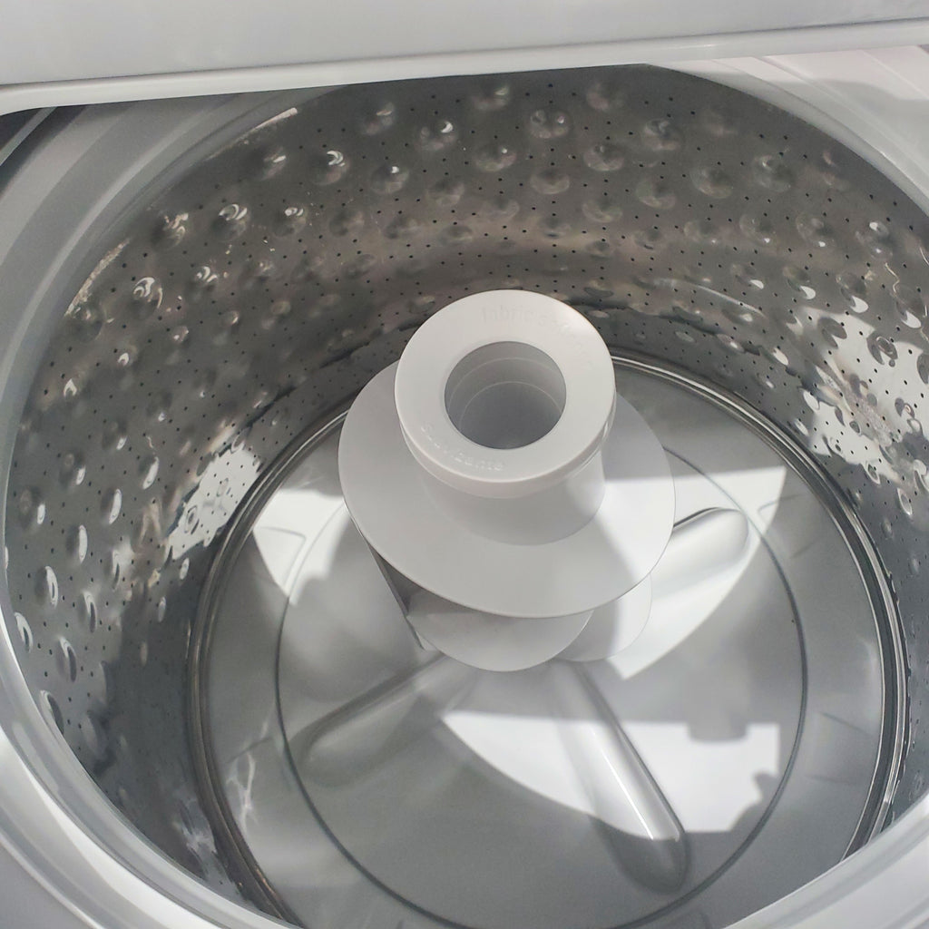 Pictures of GE 3.8 cu. ft. Laundry Center Washer and 5.9 cu. ft. Electric Dryer with Electro-Mechanical Rotary Dial Controls - Certified Refurbished - Neu Appliance Outlet - Discount Appliance Outlet in Austin, Tx