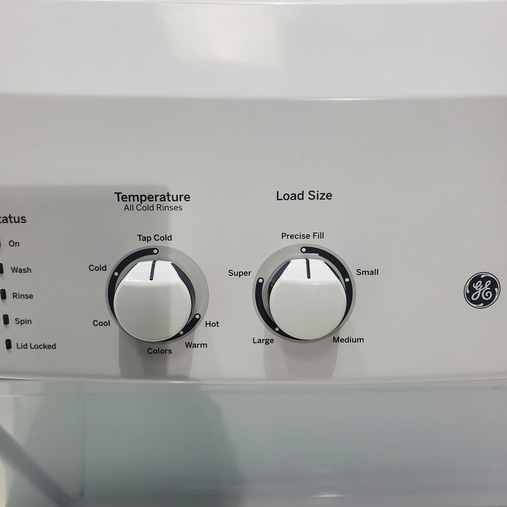 Pictures of GE 3.8 cu. ft. Laundry Center Washer and 5.9 cu. ft. Electric Dryer with Electro-Mechanical Rotary Dial Controls - Certified Refurbished - Neu Appliance Outlet - Discount Appliance Outlet in Austin, Tx