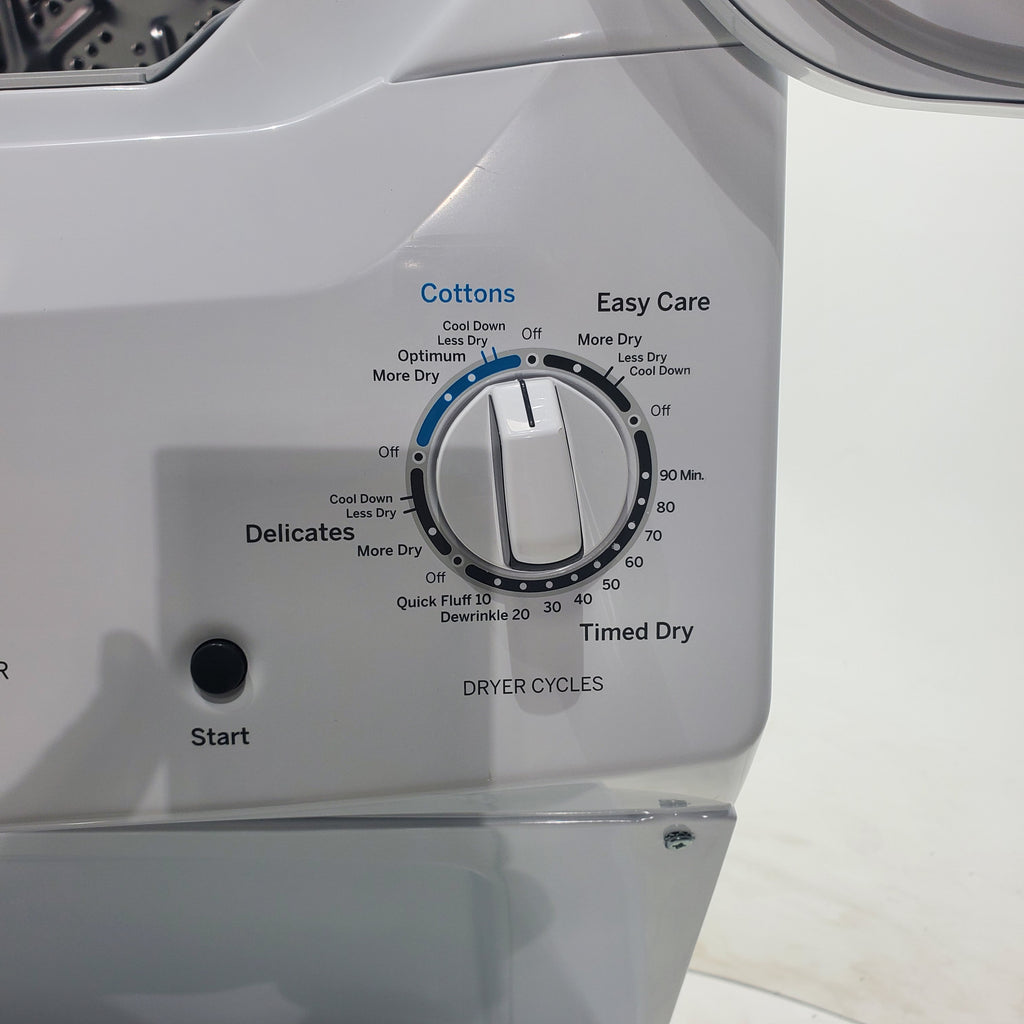 Pictures of GE 3.8 cu. ft. Laundry Center Washer and 5.9 cu. ft. Electric Dryer with Electro-Mechanical Rotary Dial Controls - Certified Refurbished - Neu Appliance Outlet - Discount Appliance Outlet in Austin, Tx
