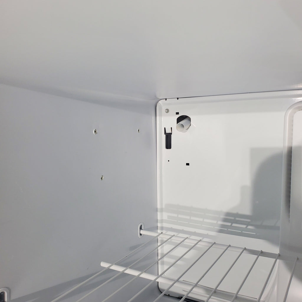 Pictures of 33" Wide Kenmore 21 cu ft Black Top and Bottom Refrigerator with Adjustable  Glass Shelving - Certified Refurbished - Neu Appliance Outlet - Discount Appliance Outlet in Austin, Tx