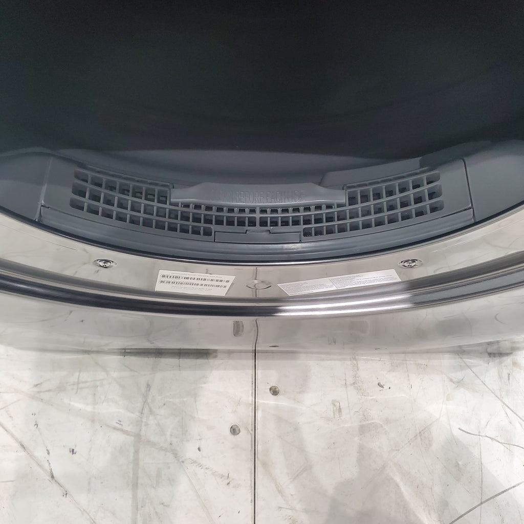 Pictures of Platinum Samsung 7.5 cu. ft. Front Load Electric Dryer with Steam - Scratch & Dent - Minor - Neu Appliance Outlet - Discount Appliance Outlet in Austin, Tx