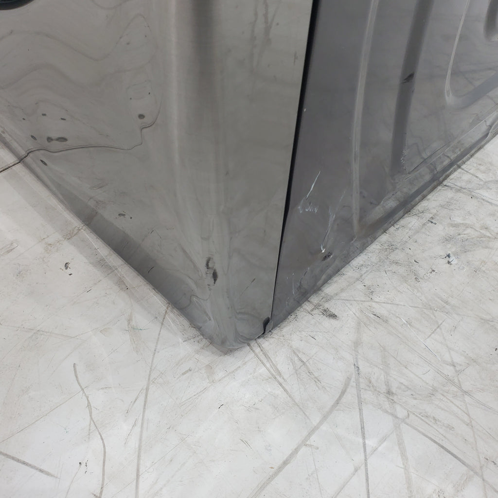 Pictures of Platinum Samsung 7.5 cu. ft. Front Load Electric Dryer with Steam - Scratch & Dent - Minor - Neu Appliance Outlet - Discount Appliance Outlet in Austin, Tx