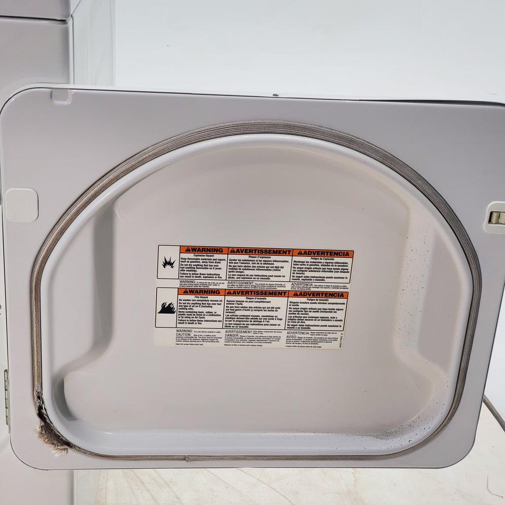 Pictures of Amana 3.8 cu. ft. Top Load Washing Machine with Deep Water Wash Option and Amana 7.0 cu. ft. Electric Dryer with Automatic Cycles - Certified Refurbished - Neu Appliance Outlet - Discount Appliance Outlet in Austin, Tx