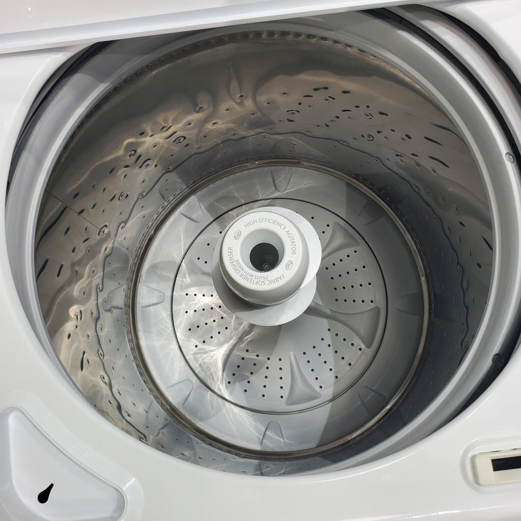 Pictures of Amana 3.8 cu. ft. Top Load Washing Machine with Deep Water Wash Option and Amana 7.0 cu. ft. Electric Dryer with Automatic Cycles - Certified Refurbished - Neu Appliance Outlet - Discount Appliance Outlet in Austin, Tx