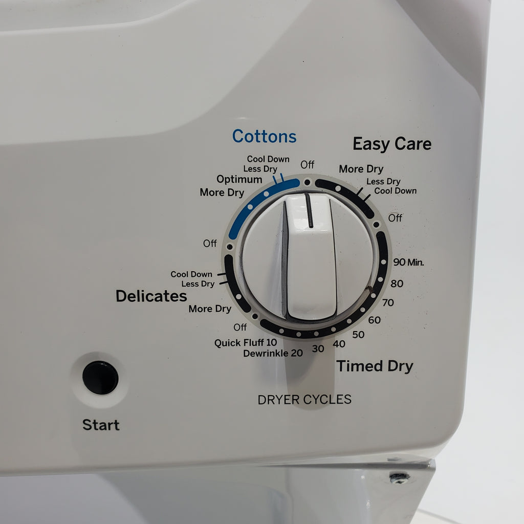 Pictures of GE 3.8 cu. ft. Laundry Center Washer and 5.9 cu. ft. Electric Dryer with Electro-Mechanical Rotary Dial Controls - Certified Refurbished - Neu Appliance Outlet - Discount Appliance Outlet in Austin, Tx