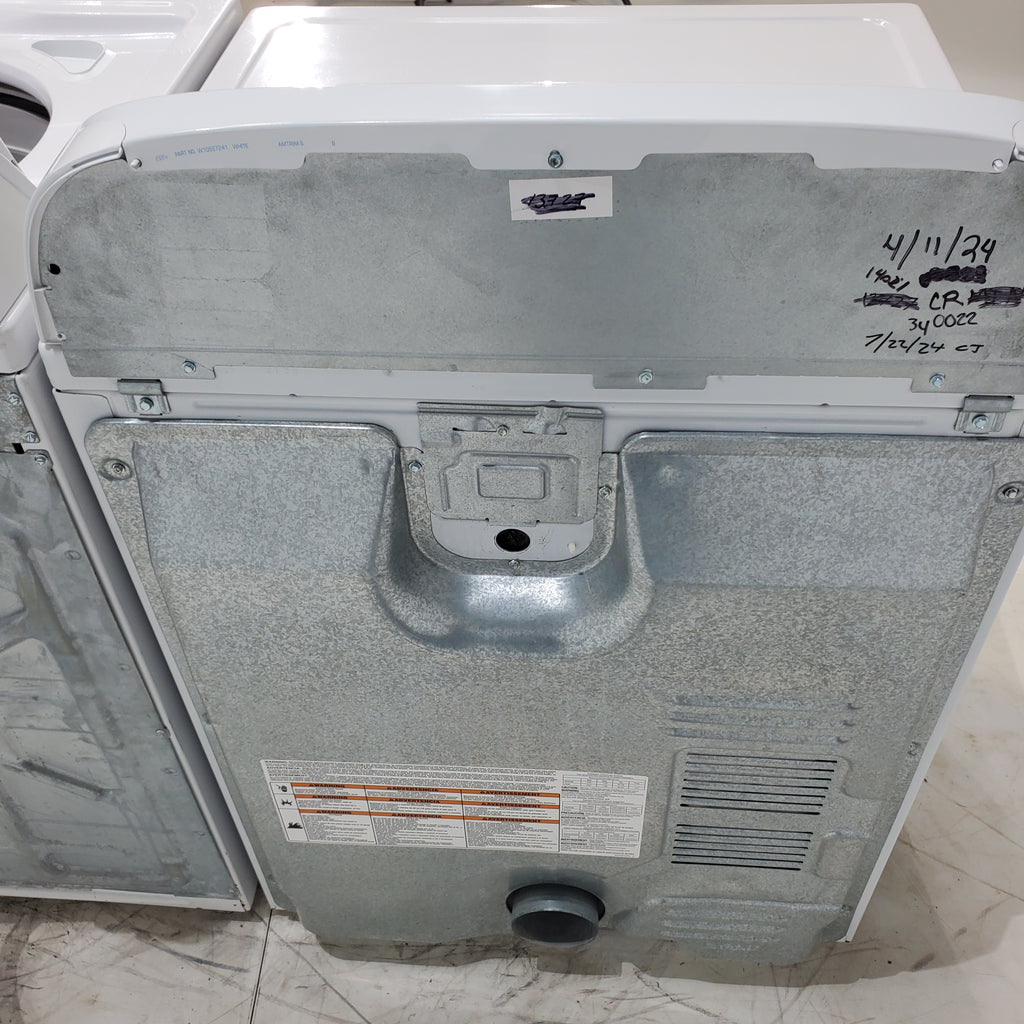 Pictures of ENERGY STAR 3.8 cu ft Whirlpool Top-Load Washing Machine with Low-Profile Impeller and 7.0 cu ft Whirlpool Electric Dryer with Hamper Door - Certified Refurbished - Neu Appliance Outlet - Discount Appliance Outlet in Austin, Tx