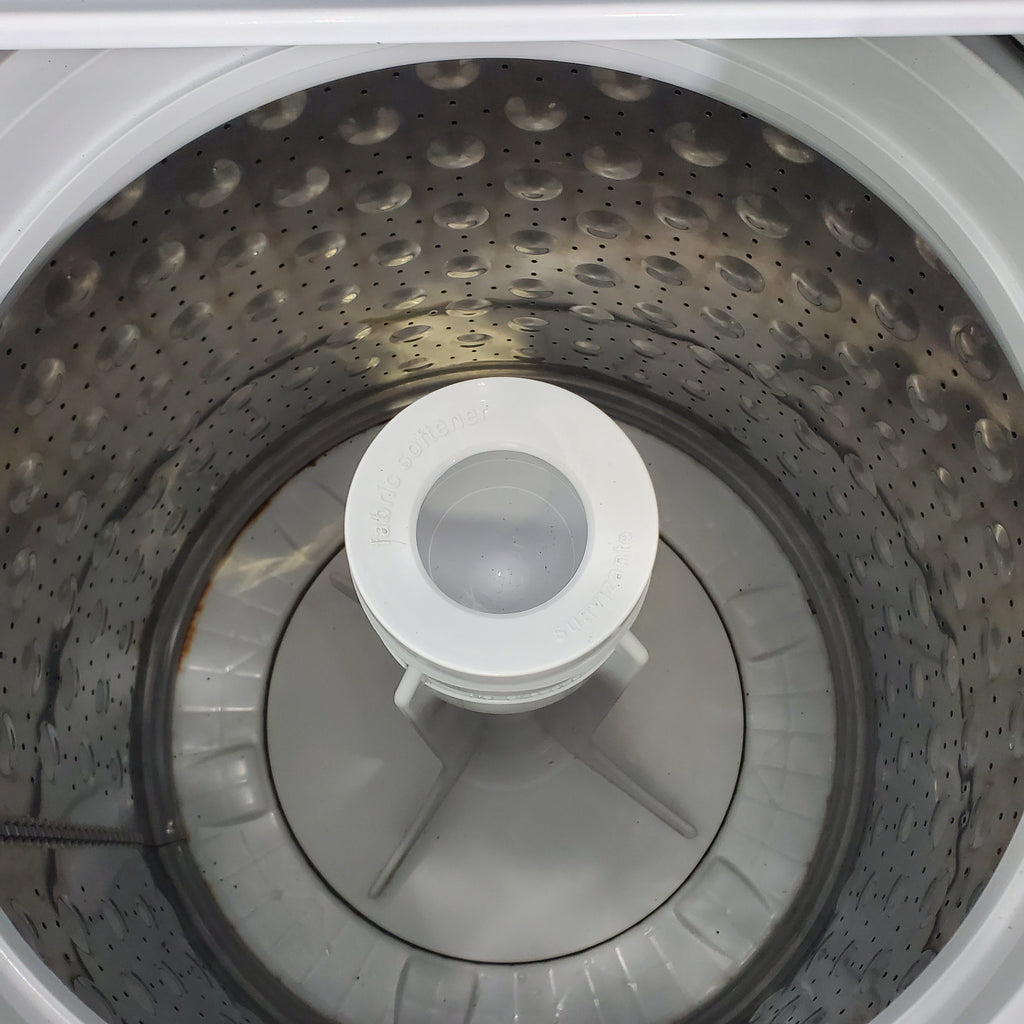 Pictures of 24 in. Wide GE Spacemaker Laundry Center with 2.3 cu. ft. Capacity Top Load Washing Machine and 4.4 cu. ft. Electric Dryer - Certified Refurbished - Neu Appliance Outlet - Discount Appliance Outlet in Austin, Tx