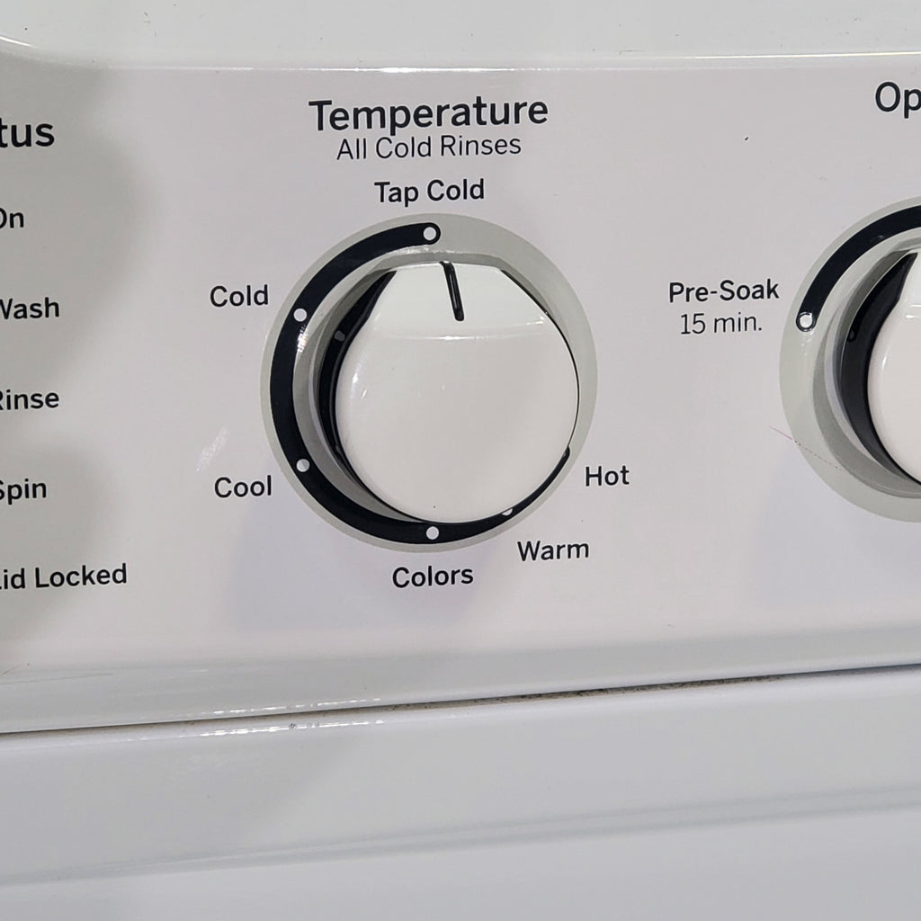 Pictures of 24 in. Wide GE Spacemaker Laundry Center with 2.3 cu. ft. Capacity Top Load Washing Machine and 4.4 cu. ft. Electric Dryer - Certified Refurbished - Neu Appliance Outlet - Discount Appliance Outlet in Austin, Tx