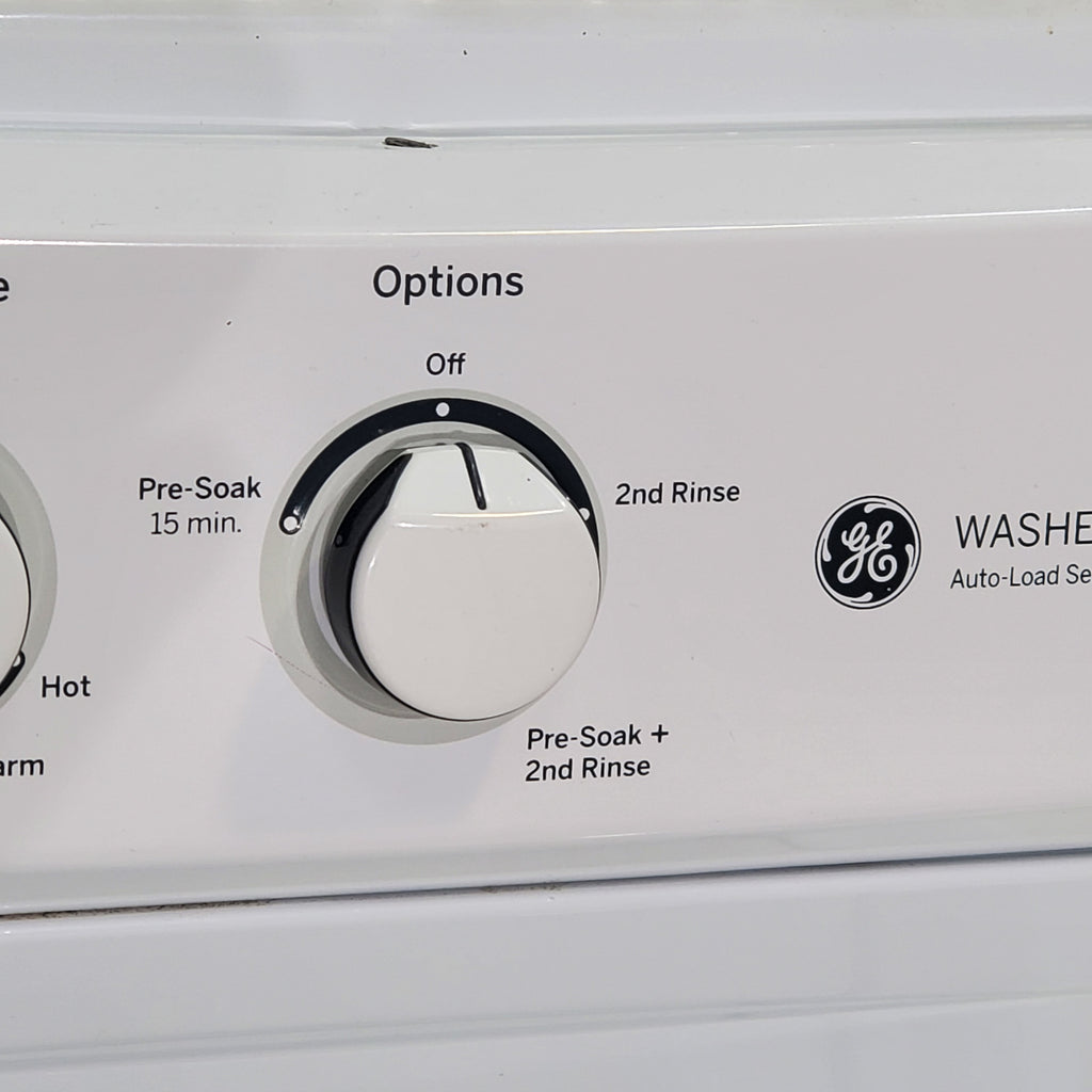Pictures of 24 in. Wide GE Spacemaker Laundry Center with 2.3 cu. ft. Capacity Top Load Washing Machine and 4.4 cu. ft. Electric Dryer - Certified Refurbished - Neu Appliance Outlet - Discount Appliance Outlet in Austin, Tx