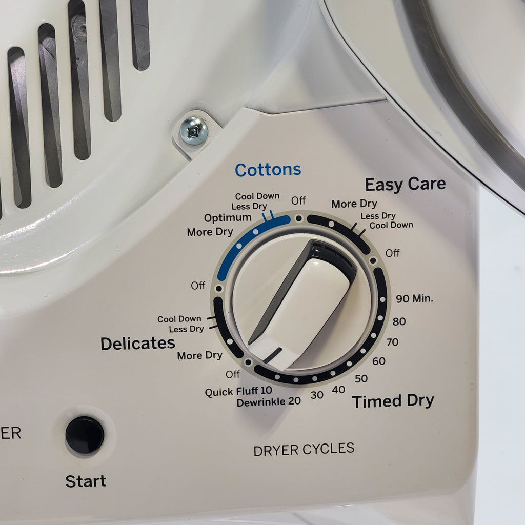 Pictures of 24 in. Wide GE Spacemaker Laundry Center with 2.3 cu. ft. Capacity Top Load Washing Machine and 4.4 cu. ft. Electric Dryer - Certified Refurbished - Neu Appliance Outlet - Discount Appliance Outlet in Austin, Tx