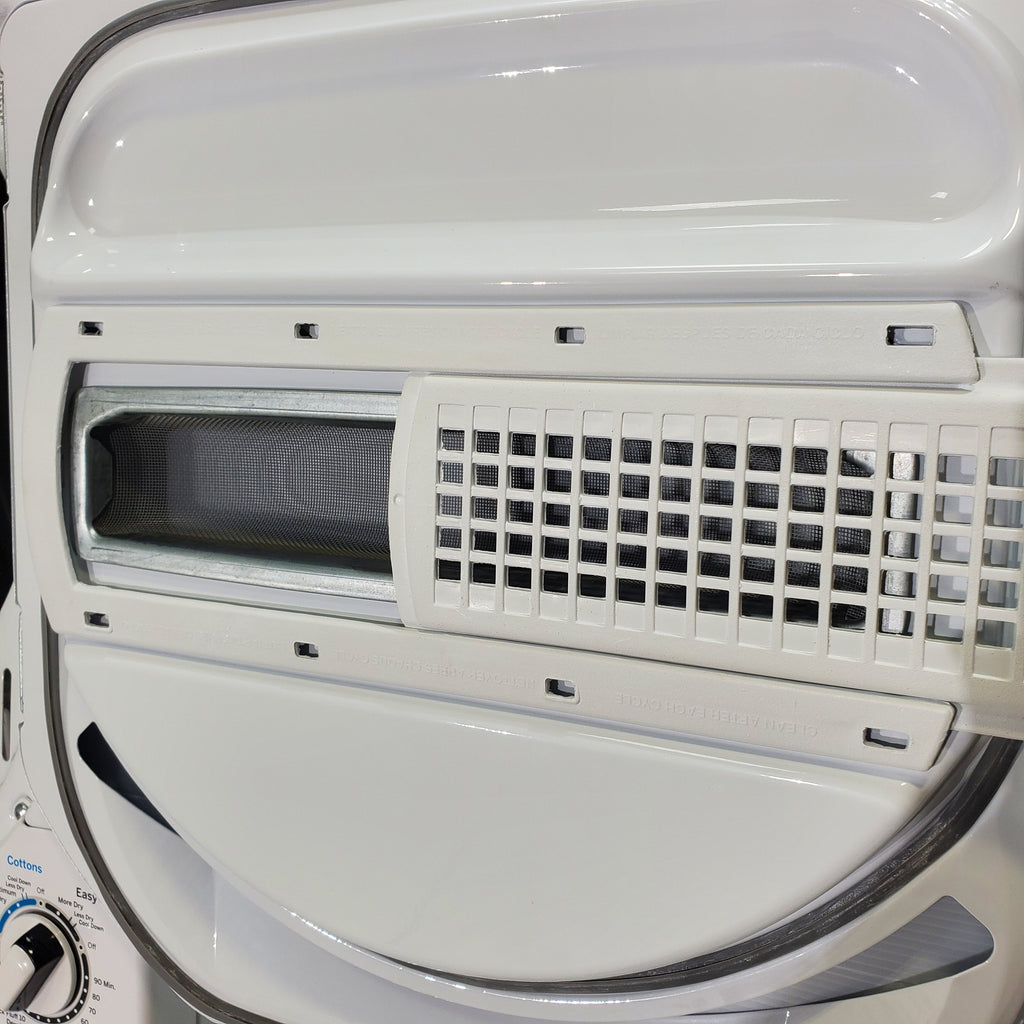 Pictures of 24 in. Wide GE Spacemaker Laundry Center with 2.3 cu. ft. Capacity Top Load Washing Machine and 4.4 cu. ft. Electric Dryer - Certified Refurbished - Neu Appliance Outlet - Discount Appliance Outlet in Austin, Tx