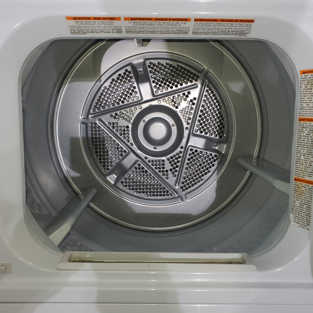 Pictures of Frigidaire Stacked Laundry Center with 3.9 cu ft Capacity Washer and 5.6 cu ft Electric Dryer with Maxfill Option- Certified Refurbished - Neu Appliance Outlet - Discount Appliance Outlet in Austin, Tx