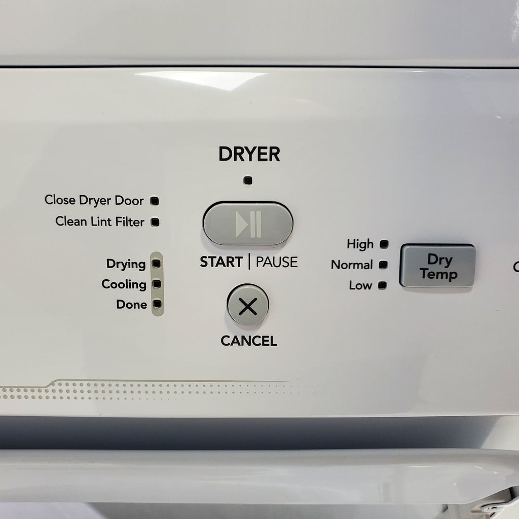 Pictures of Frigidaire Stacked Laundry Center with 3.9 cu ft Capacity Washer and 5.6 cu ft Electric Dryer with Maxfill Option- Certified Refurbished - Neu Appliance Outlet - Discount Appliance Outlet in Austin, Tx