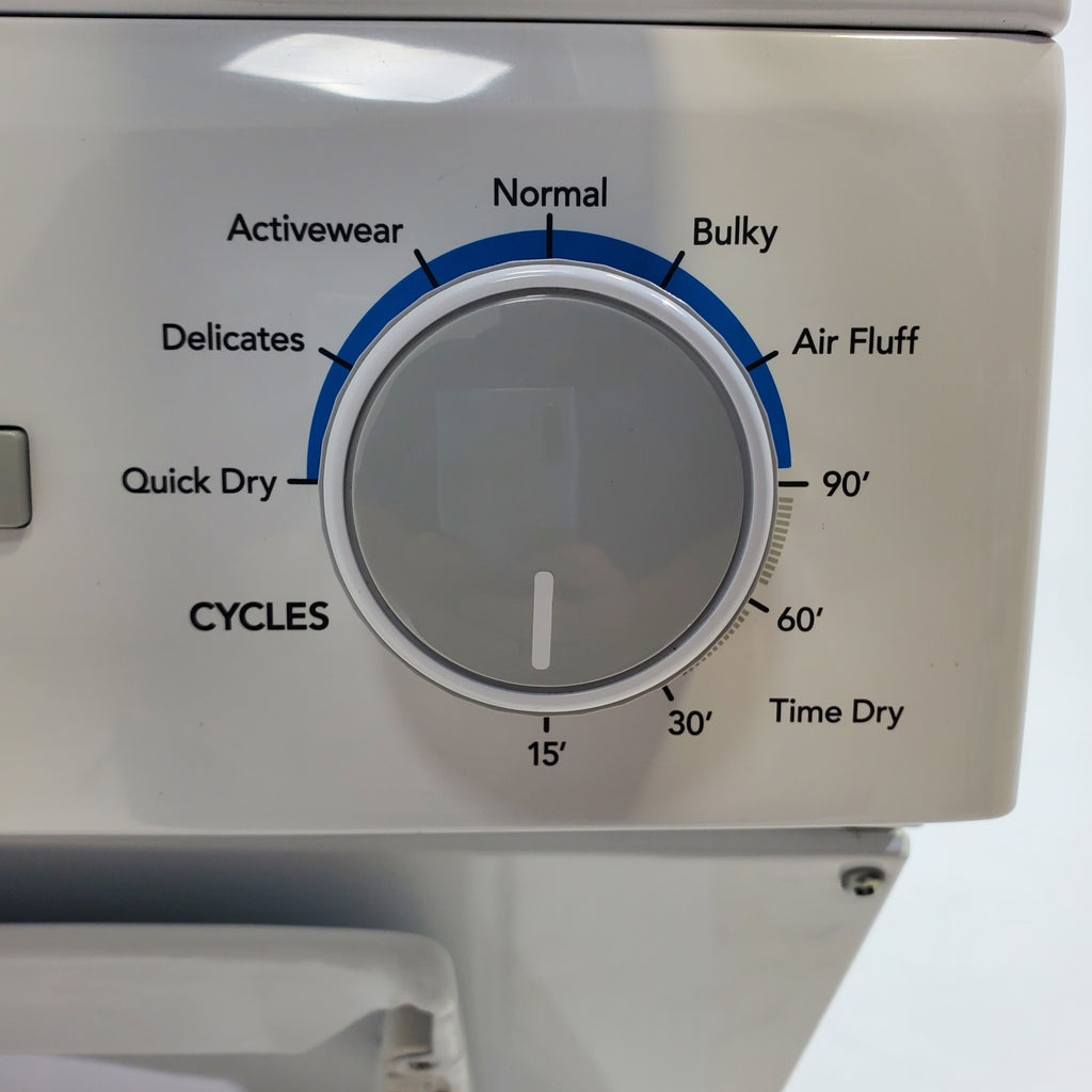 Pictures of Frigidaire Stacked Laundry Center with 3.9 cu ft Capacity Washer and 5.6 cu ft Electric Dryer with Maxfill Option- Certified Refurbished - Neu Appliance Outlet - Discount Appliance Outlet in Austin, Tx