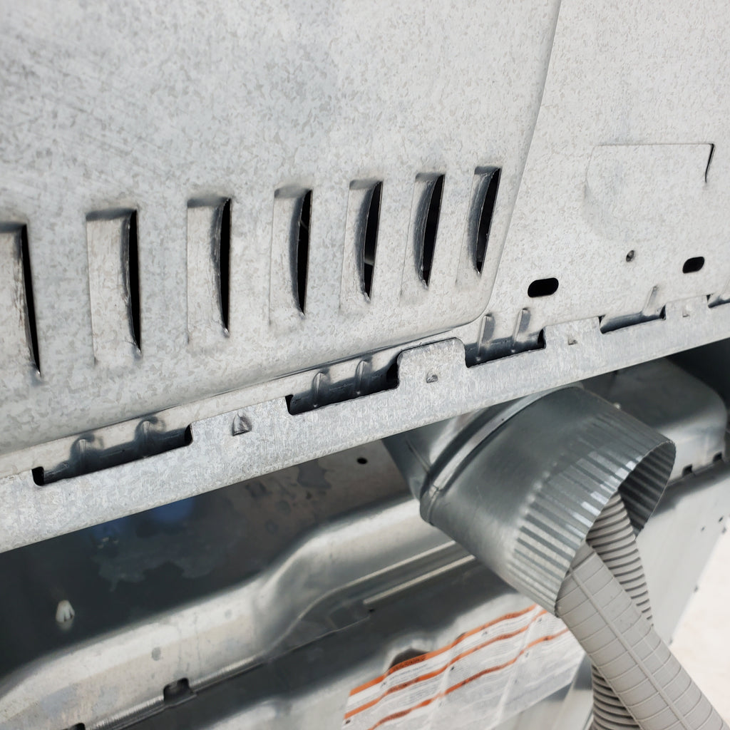 Pictures of ENERGY STAR GE 3.9 cu. ft. Laundry Center Washer with Infusor Wash Mechanism and 5.9 cu. ft. Electric Dryer with 3-Way Venting - Scratch & Dent - Major - Neu Appliance Outlet - Discount Appliance Outlet in Austin, Tx