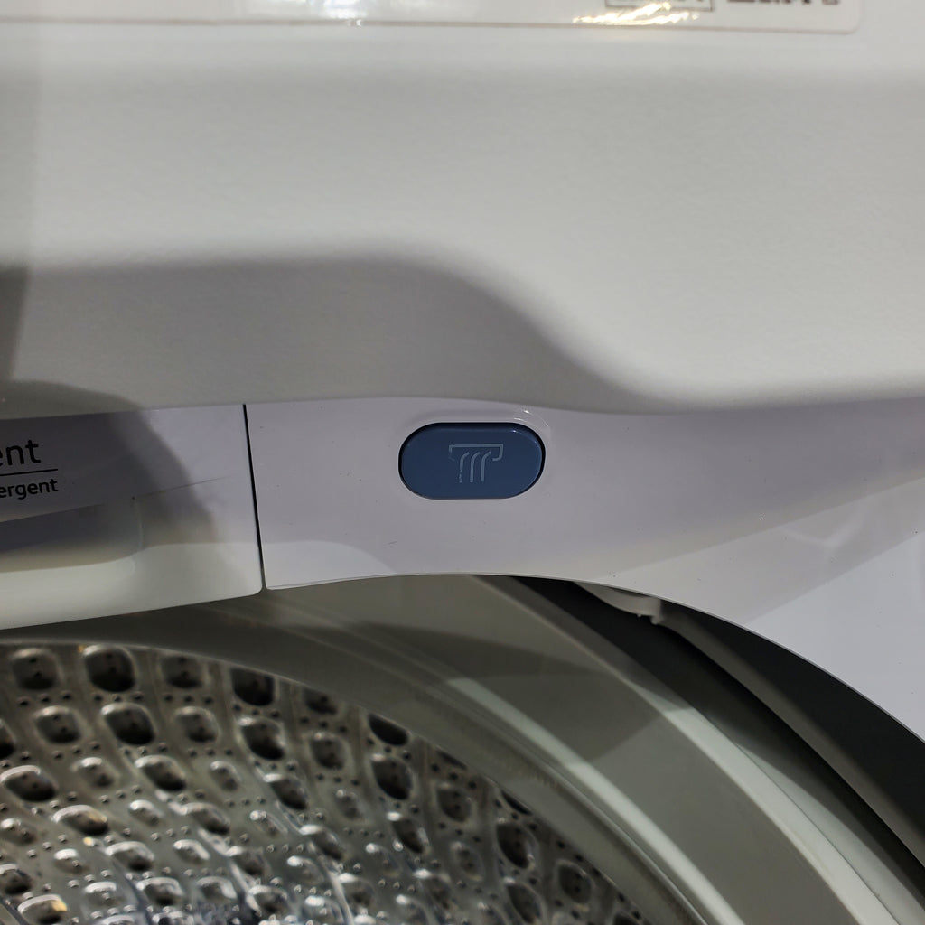 Pictures of ENERGY STAR Samsung 5.0 cu. ft. Top Load Washing Machine with Active Water Jet and Samsung 7.3 cu. ft. Electric Dryer with Smart Care - Certified Refurbished - Neu Appliance Outlet - Discount Appliance Outlet in Austin, Tx
