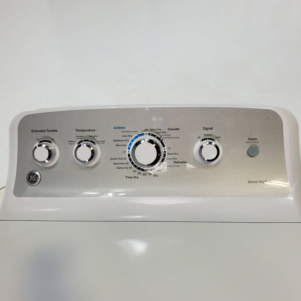 Pictures of HE GE 7.2 cu. ft. Electric Dryer with HE Sensor Dry - Scratch & Dent - Minor - Neu Appliance Outlet - Discount Appliance Outlet in Austin, Tx