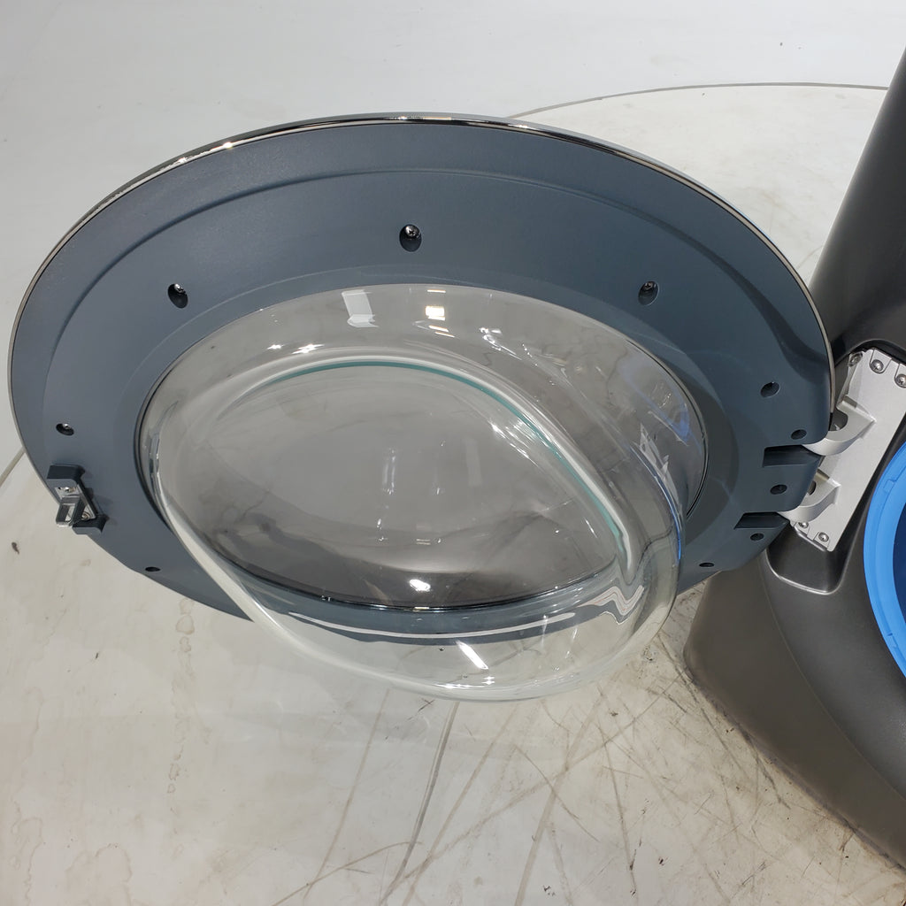 Pictures of Carbon Graphite ENERGY STAR  GE Profile 4.5 cu. ft. Capacity Front Load Combo Washing Machine and Electric Dryer with Ventless Heat Pump Technology - Scratch & Dent - Moderate - Neu Appliance Outlet - Discount Appliance Outlet in Austin, Tx