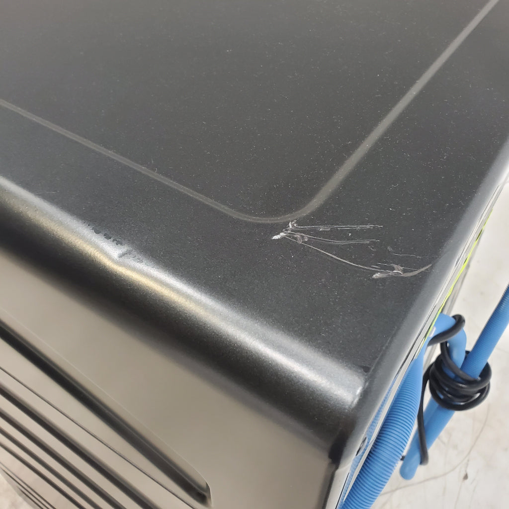 Pictures of Carbon Graphite ENERGY STAR  GE Profile 4.5 cu. ft. Capacity Front Load Combo Washing Machine and Electric Dryer with Ventless Heat Pump Technology - Scratch & Dent - Moderate - Neu Appliance Outlet - Discount Appliance Outlet in Austin, Tx