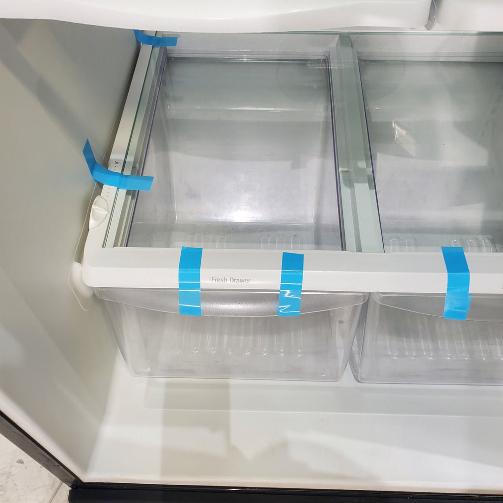 Pictures of 30" Wide Frigidaire Gallery Stainless Steel ENERGY STAR 20.6 Cu. Ft. Top Freezer Refrigerator with Spill Safe Glass Shelves - Certified Refurbished - Neu Appliance Outlet - Discount Appliance Outlet in Austin, Tx