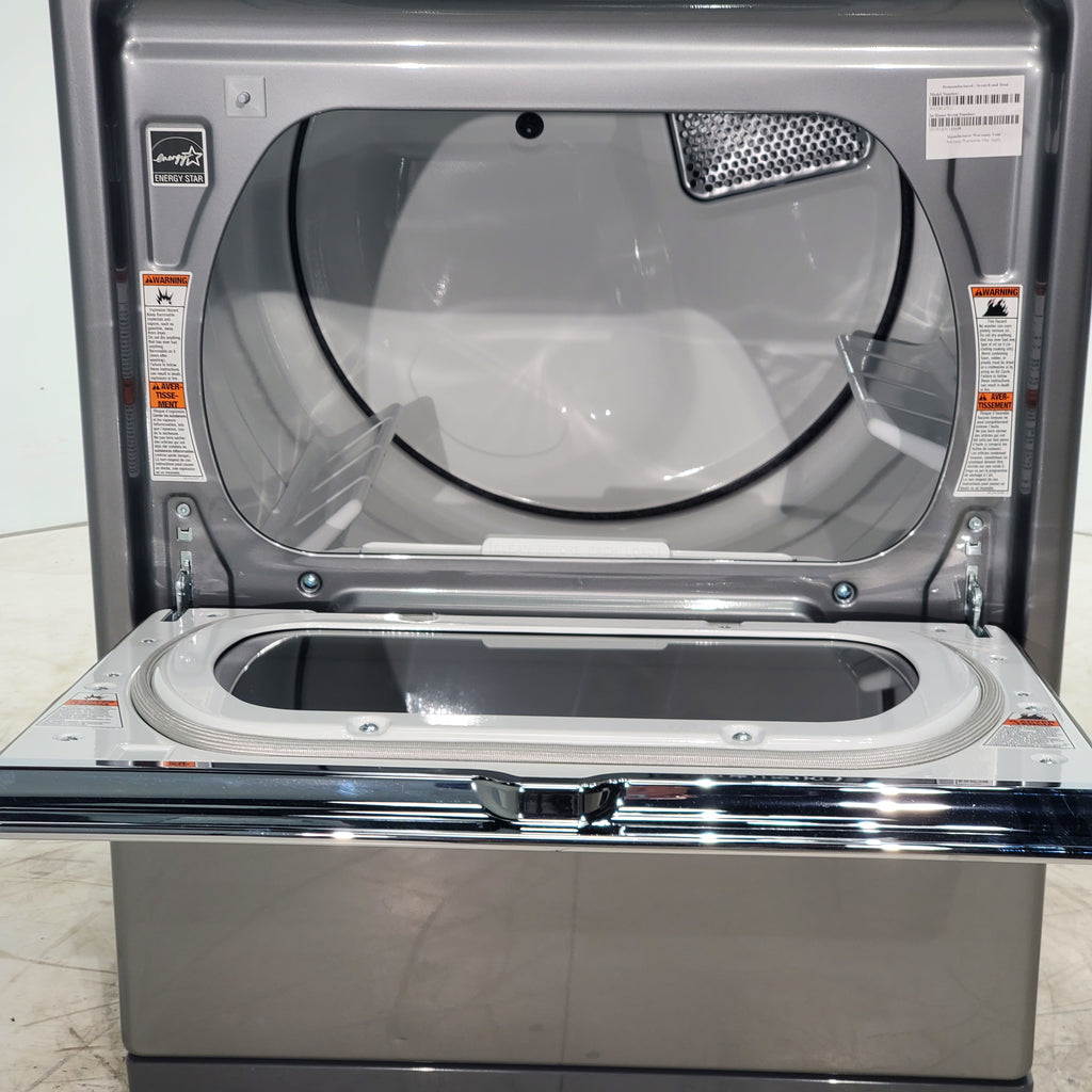 Pictures of Chrome Shadow ENERGY STAR Whirlpool 7.4 cu. ft. Electric Dryer with Smart Steam - Open Box - Neu Appliance Outlet - Discount Appliance Outlet in Austin, Tx