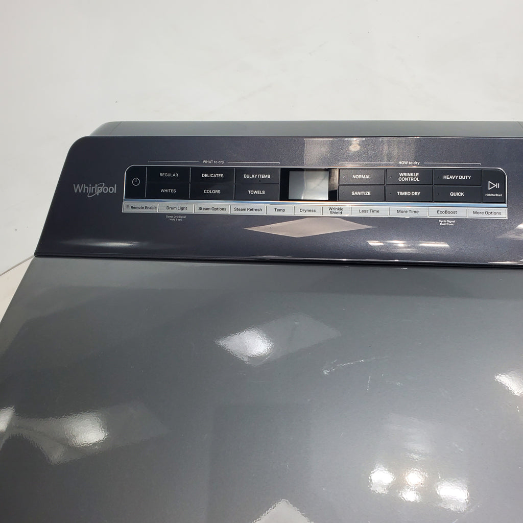 Pictures of Chrome Shadow ENERGY STAR Whirlpool 7.4 cu. ft. Electric Dryer with Smart Steam - Open Box - Neu Appliance Outlet - Discount Appliance Outlet in Austin, Tx