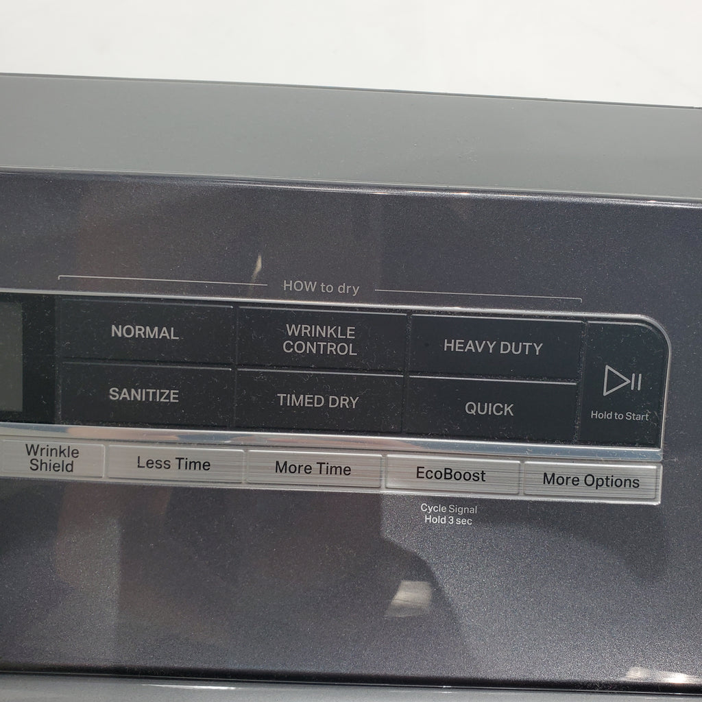 Pictures of Chrome Shadow ENERGY STAR Whirlpool 7.4 cu. ft. Electric Dryer with Smart Steam - Open Box - Neu Appliance Outlet - Discount Appliance Outlet in Austin, Tx