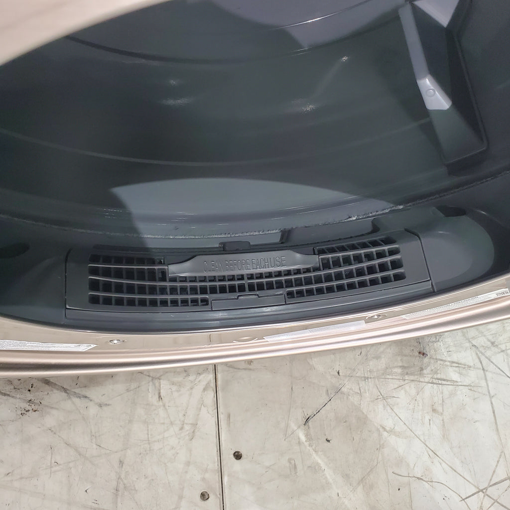 Pictures of Champagne Samsung 7.5 cu. ft. Front Load Steam Gas Dryer with Wi-Fi Connectivity- Scratch & Dent - Minor - Neu Appliance Outlet - Discount Appliance Outlet in Austin, Tx
