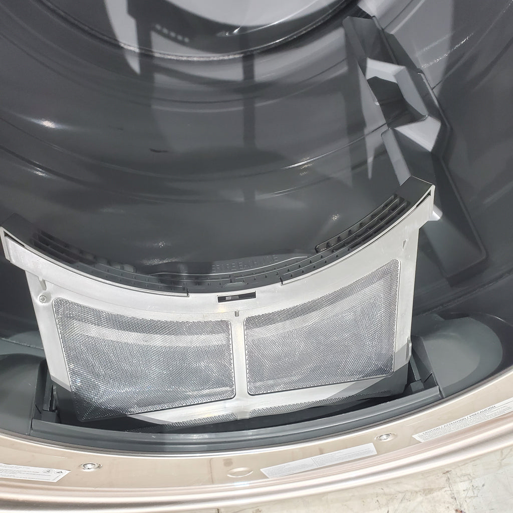 Pictures of Champagne Samsung 7.5 cu. ft. Front Load Steam Gas Dryer with Wi-Fi Connectivity- Scratch & Dent - Minor - Neu Appliance Outlet - Discount Appliance Outlet in Austin, Tx