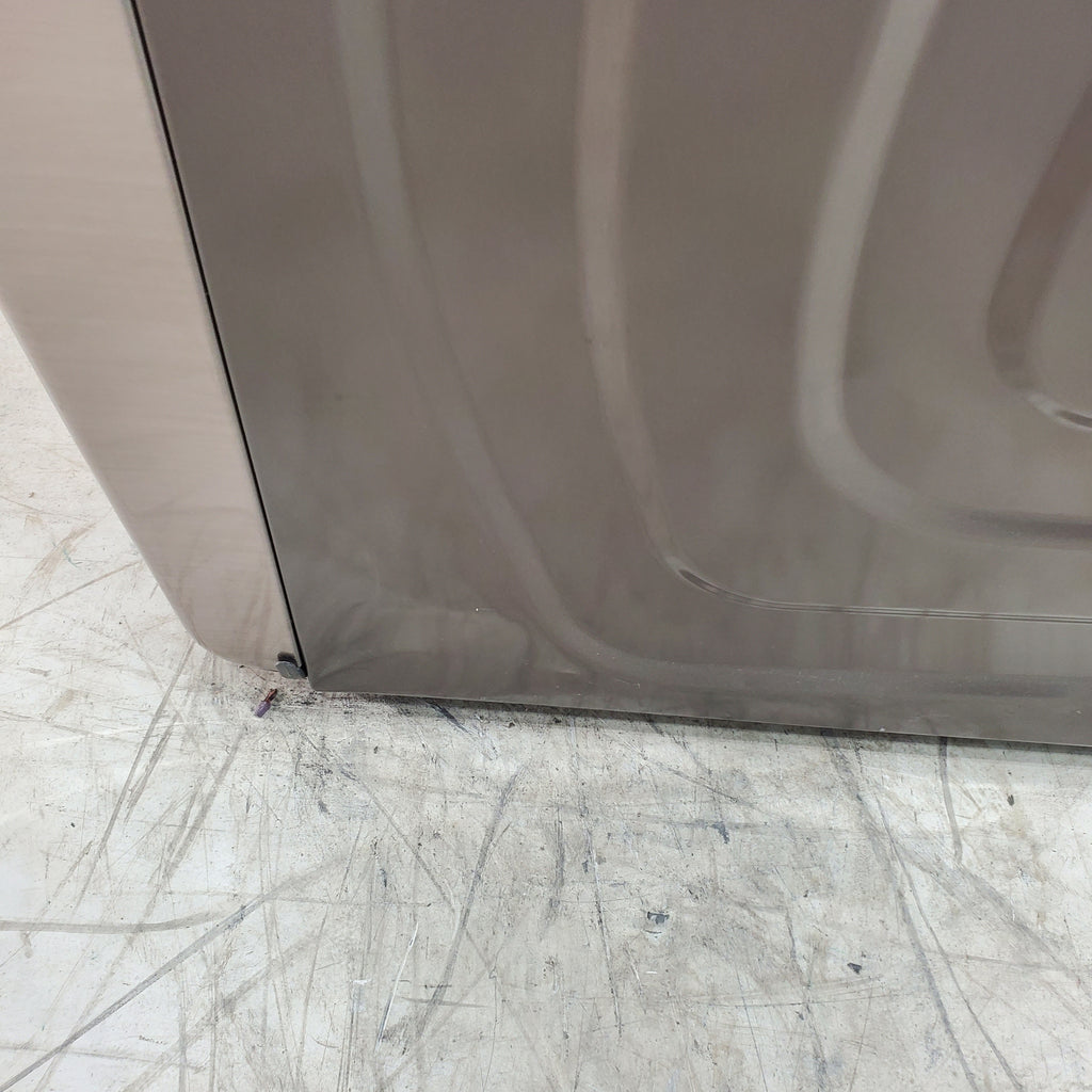 Pictures of Champagne Samsung 7.5 cu. ft. Front Load Electric Dryer with Steam Sanitize+- Scratch & Dent - Moderate - Neu Appliance Outlet - Discount Appliance Outlet in Austin, Tx