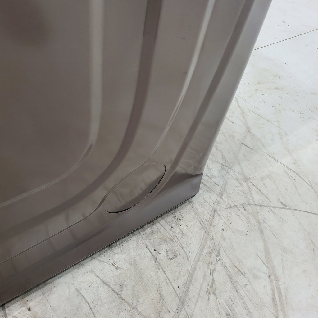 Pictures of Champagne Samsung 7.5 cu. ft. Front Load Electric Dryer with Steam Sanitize+- Scratch & Dent - Moderate - Neu Appliance Outlet - Discount Appliance Outlet in Austin, Tx