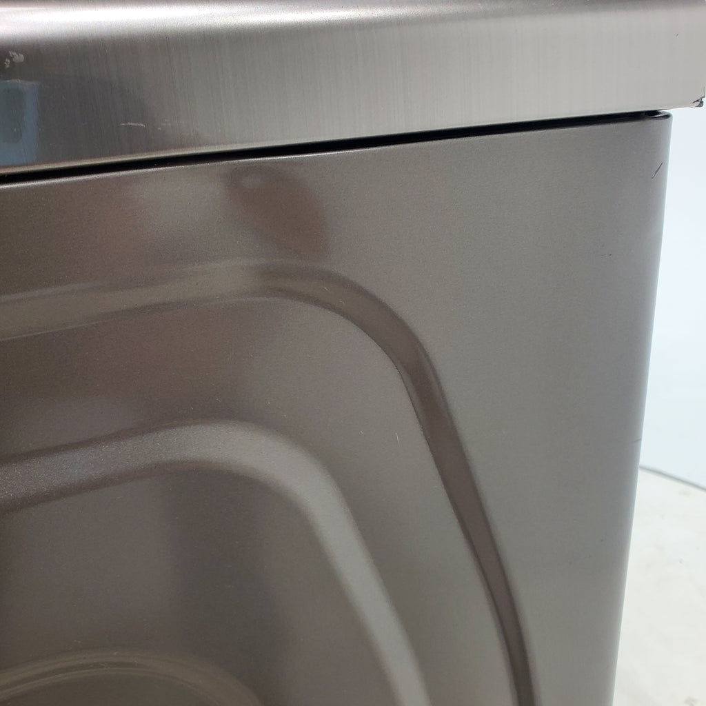 Pictures of Champagne Samsung 7.5 cu. ft. Front Load Electric Dryer with Steam Sanitize+- Scratch & Dent - Moderate - Neu Appliance Outlet - Discount Appliance Outlet in Austin, Tx