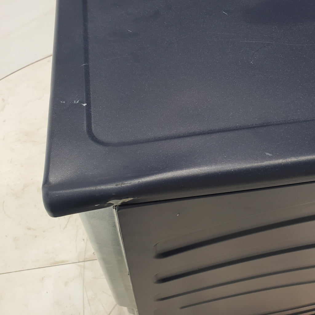 Pictures of Sapphire Blue ENERGY STAR GE 7.8 cu. ft. Stackable Front Load Electric Dryer with Voice Control - Scratch & Dent - Minor - Neu Appliance Outlet - Discount Appliance Outlet in Austin, Tx