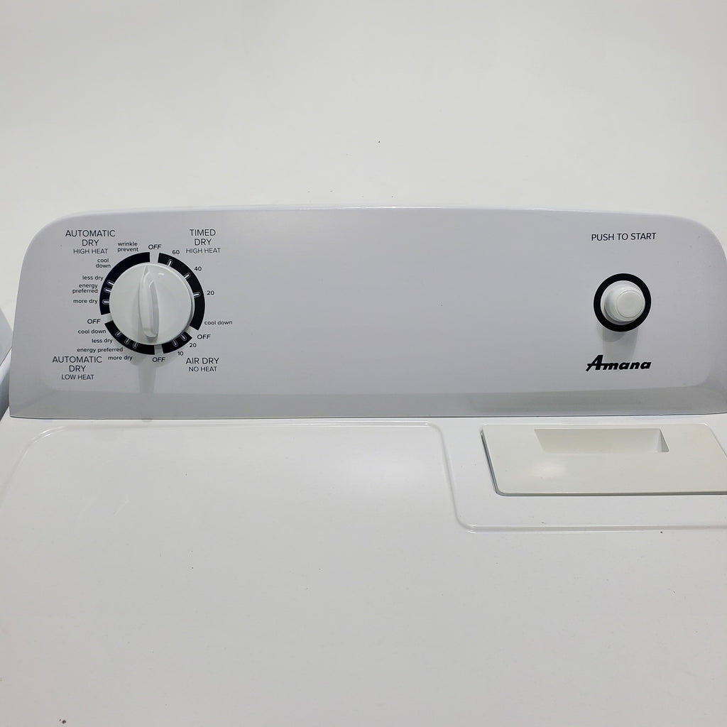 Pictures of Amana 3.5 cu. ft. Top-Load Washer with Deep Water Wash Option and 6.5 cu. ft. Electric Dryer with Automatic Cycles - Certified Refurbished - Neu Appliance Outlet - Discount Appliance Outlet in Austin, Tx