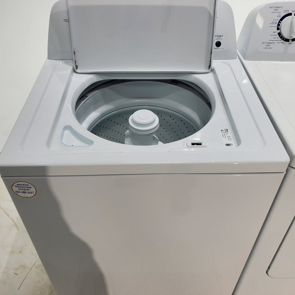 Pictures of Amana 3.5 cu. ft. Top-Load Washer with Deep Water Wash Option and 6.5 cu. ft. Electric Dryer with Automatic Cycles - Certified Refurbished - Neu Appliance Outlet - Discount Appliance Outlet in Austin, Tx