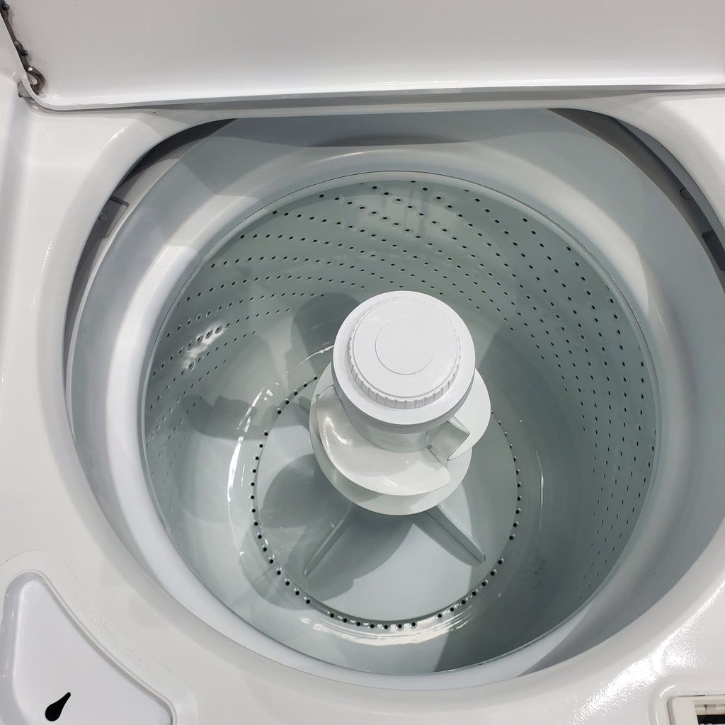 Pictures of Amana 3.5 cu. ft. Top-Load Washer with Deep Water Wash Option and 6.5 cu. ft. Electric Dryer with Automatic Cycles - Certified Refurbished - Neu Appliance Outlet - Discount Appliance Outlet in Austin, Tx