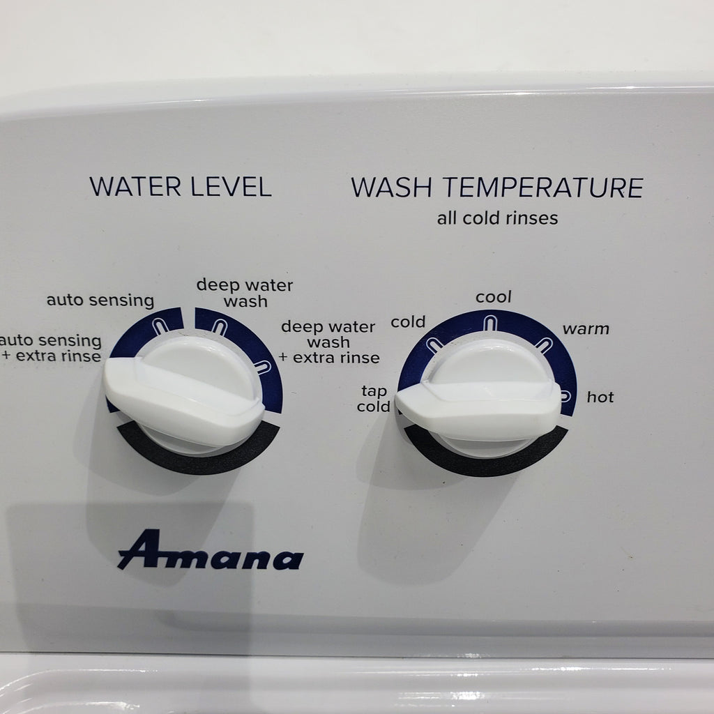 Pictures of Amana 3.5 cu. ft. Top-Load Washer with Deep Water Wash Option and 6.5 cu. ft. Electric Dryer with Automatic Cycles - Certified Refurbished - Neu Appliance Outlet - Discount Appliance Outlet in Austin, Tx