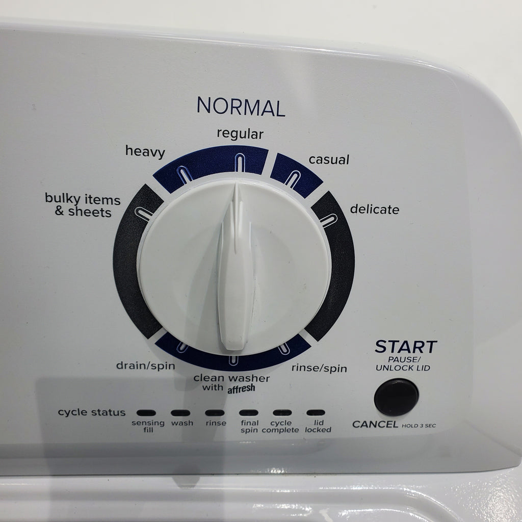 Pictures of Amana 3.5 cu. ft. Top-Load Washer with Deep Water Wash Option and 6.5 cu. ft. Electric Dryer with Automatic Cycles - Certified Refurbished - Neu Appliance Outlet - Discount Appliance Outlet in Austin, Tx